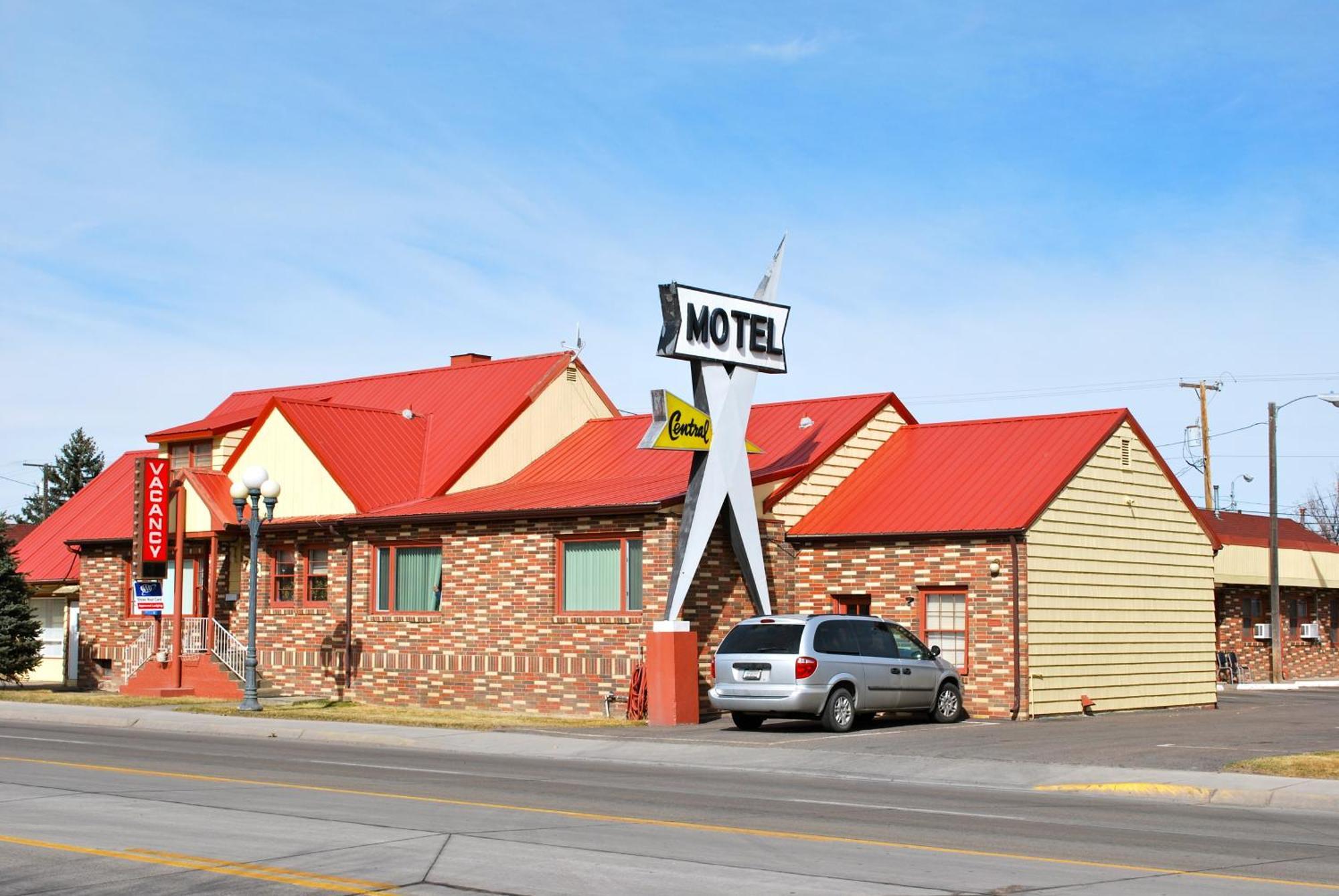 Central Motel グレートフォールズ エクステリア 写真